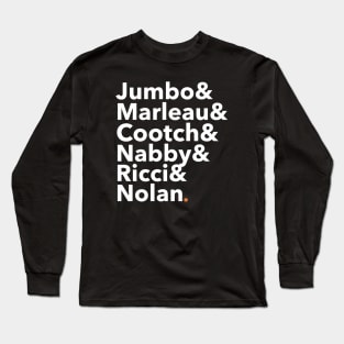 SHARKS - Thornton, Marleau, Couture, Ricci, Nolan, Nabokov Long Sleeve T-Shirt